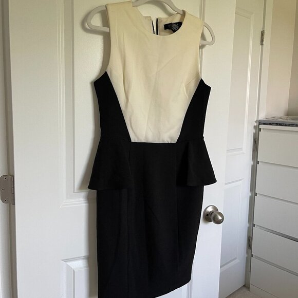 Midi Peplum Dress - Picture 1 of 4